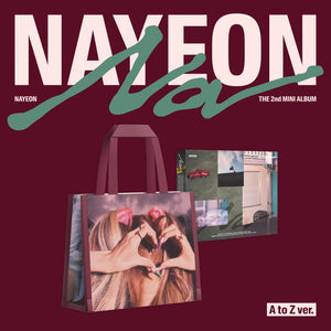 NAYEON (나연 ) 2ND MINI ALBUM - [NA] (LIMITED EDITION A TO Z VER)