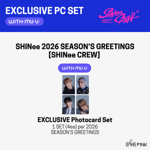 SHINee (샤이니) - 2026 SEASON’S GREETINGS (+EXCLUSIVE PHOTOCARD) - EVE PINK K-POP