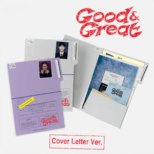 KEY (키) 2ND MINI ALBUM - [GOOD & GREAT] (PAPER/ COVER LETTER VER)