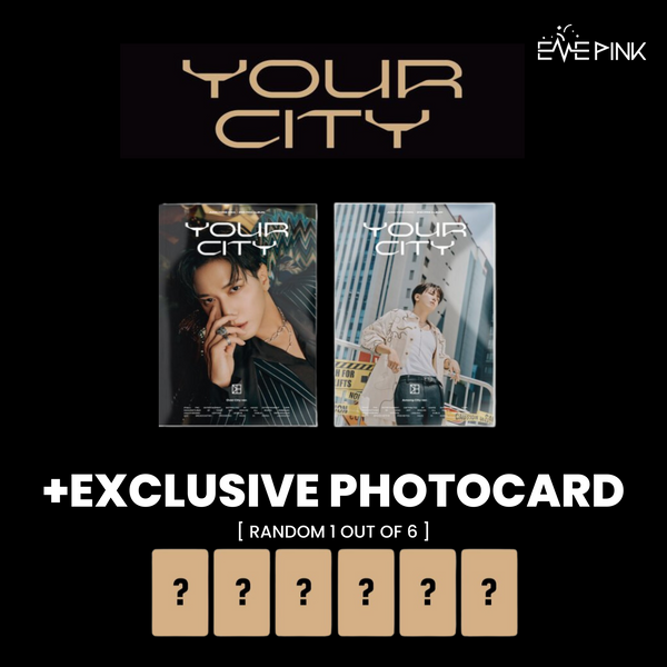 JUNG YONGHWA (정용화) 2ND MINI ALBUM - [YOUR CITY] (+ EXCLUSIVE PHOTOCARD)