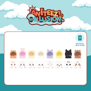 ATEEZ/ANITEEZ IN ILLUSION OFFICIAL MD - [LIGHTSTICK COVER] + 1 RANDOM PHOTOCARD