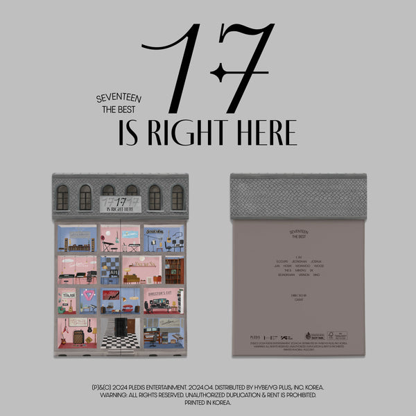 SEVENTEEN (세븐틴) BEST ALBUM - [17 IS RIGHT HERE]