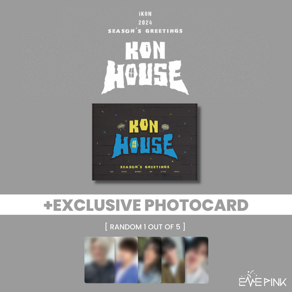 IKON (아이콘) - 2024 SEASON’S GREETINGS [KON HOUSE] (+EXCLUSIVE PHOTOCARD)