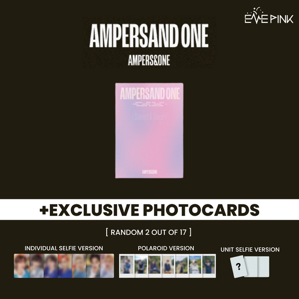 AMPERS&ONE (앰퍼샌드원) 1ST SINGLE ALBUM - [AMPERSAND ONE] (+EXCLUSIVE PHOTOCARDS)