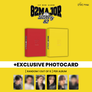 82MAJOR (82메이저) 1ST MINI ALBUM - [BEAT BY 82] (+EXCLUSIVE PHOTOCARD)