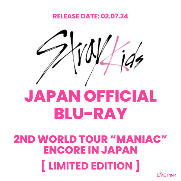 STRAY KIDS 2ND WORLD TOUR -  [MANIAC: Encore In Japan] (Limited Edition)