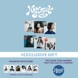 NEWJEANS (뉴진스) ALBUM - [HOW SWEET] (STANDARD VER. + EXCLUSIVE PHOTOCARD)