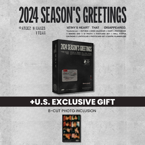 (U.S. VER.) ATEEZ (에이티즈) - 2024 SEASON’S GREETINGS (+US EXCLUSIVE INCLUSION)