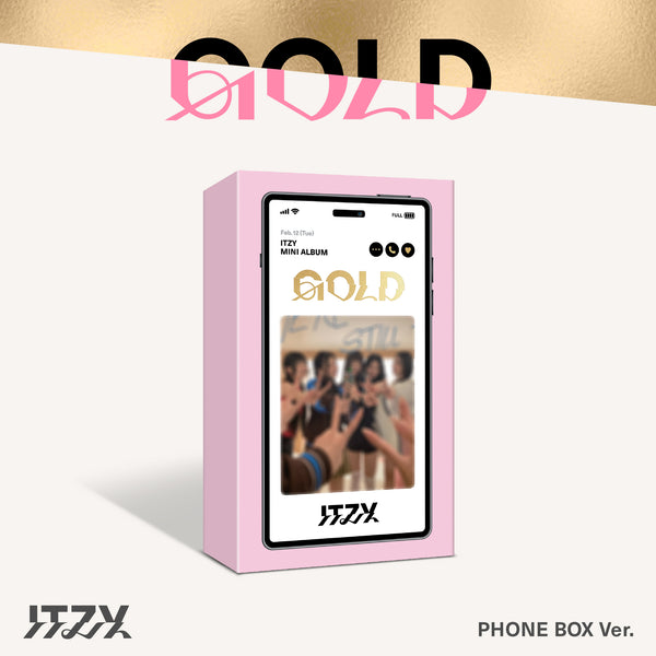 ITZY (있지) ALBUM - [GOLD] (PHONE BOX VER.)