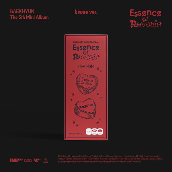 BAEKHYUN (백현) 5TH MINI ALBUM - [Essence of Reverie] (Platform Album/ kiwee Ver. +EXCLUSIVE PHOTOCARD)