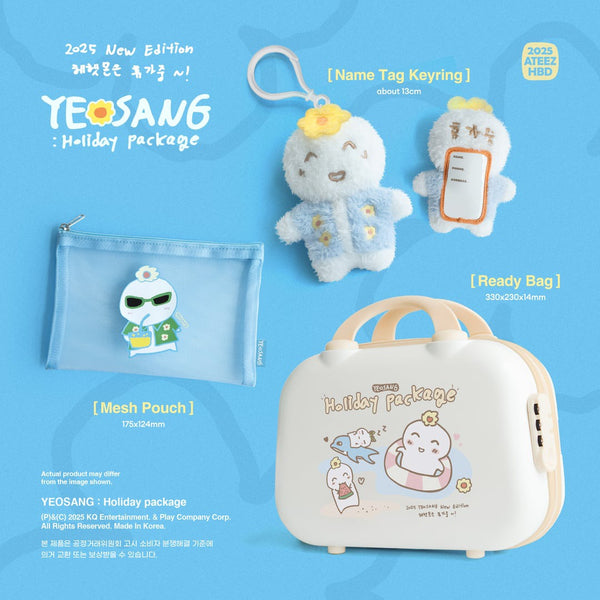 [PRE-ORDER] YEOSANG (ATEEZ 여상) 2025 BIRTHDAY MD - [HOLIDAY PACKAGE]