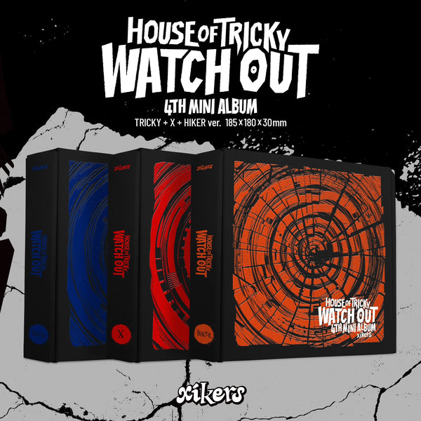 XIKERS (싸이커스) 4TH MINI ALBUM - [HOUSE OF TRICKY: WATCH OUT] (+EXCLUSIVE PHOTOCARD)