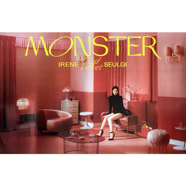 IRENE & SEULGI (RED VELVET) - MONSTER (MIDDLE NOTE VER) OFFICIAL POSTER - IRENE