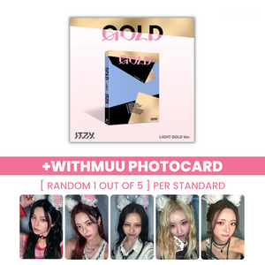 ITZY (있지) ALBUM - [GOLD] (STANDARD VER. +EXCLUSIVE PHOTOCARD)