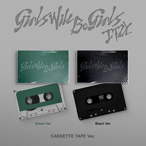 ITZY (있지) ALBUM - [Girls Will Be Girls] (Cassette Tape Ver. +EXCLUSIVE PHOTOCARD)