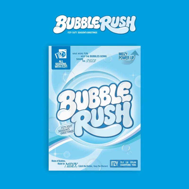 [PRE-ORDER] ITZY (있지) 2027 SEASON'S GREETINGS - [BUBBLE RUSH] (+ PHOTOCARD SET)