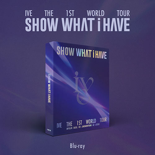 IVE (아이브) - THE 1ST WORLD TOUR [SHOW WHAT I HAVE] (BLU-RAY +EXCLUSIVE PHOTOCARD)