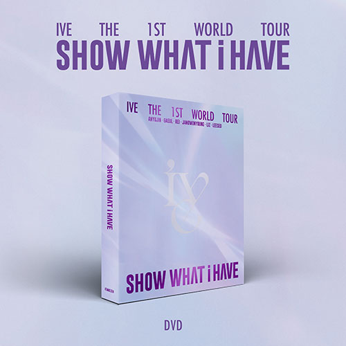 IVE (아이브) - THE 1ST WORLD TOUR [SHOW WHAT I HAVE] (DVD +EXCLUSIVE PHOTOCARD)