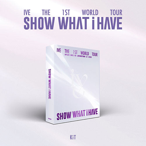 IVE (아이브) - THE 1ST WORLD TOUR [SHOW WHAT I HAVE] (KiT VIDEO +EXCLUSIVE PHOTOCARD)