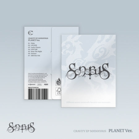 [PRE-ORDER] CRAVITY (크래비티) EP - [sonorous] (PLANET Ver. / Limited Edition)