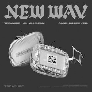 [PRE-ORDER] TREASURE (트레저) 4th Mini Album - [NEW WAV] (CARD HOLDER VER. Limited Edition)