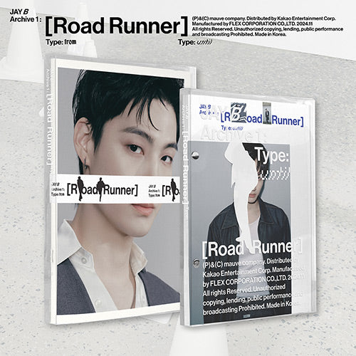 [PRE-ORDER] JAY B (제이비) 1ST FULL ALBUM - [ARCHIVE 1: [Road Runner]]