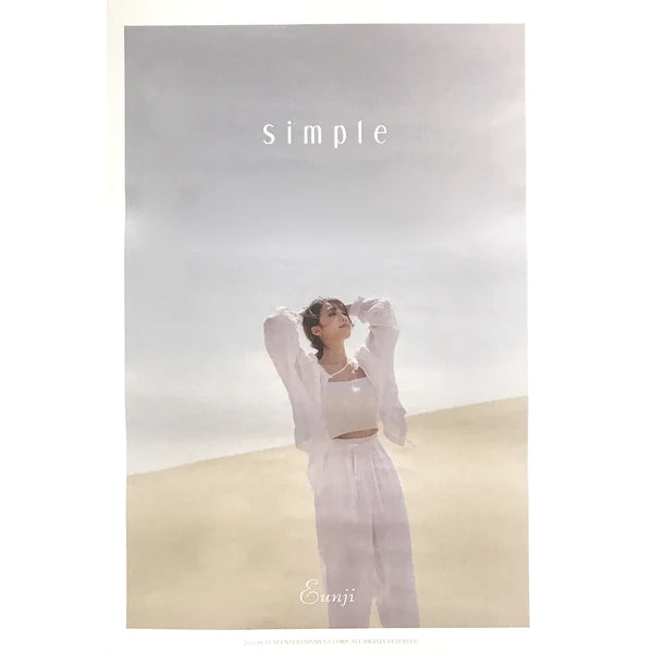 JEONG EUNJI - SIMPLE OFFICIAL POSTER