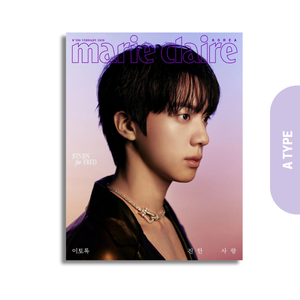 MARIE CLAIRE KOREA (마리끌레르) - FEBRUARY 2026 [COVER: JIN (BTS)] - EVE PINK K-POP