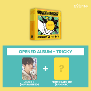(KOR VER.) XIKERS (싸이커스) 2ND MINI ALBUM - [HOUSE OF TRICKY: How To Play] (TRICKY VER. : OPENED ALBUM)