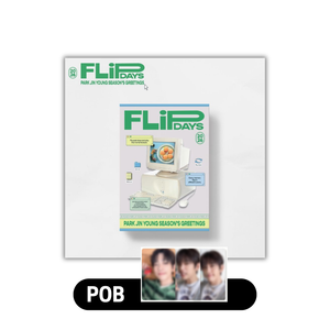 PARK JINYOUNG (박진영) - 2026 SEASON’S GREETINGS [Flip days] (+POB) - EVE PINK K-POP