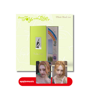 JOY (조이) 1st Mini Album - [From JOY, with Love] (Photo Book Ver. +EXCLUSIVE PHOTOCARD)