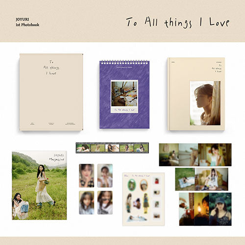 JO YURI (조유리) 1ST PHOTOBOOK - [TO ALL THINGS I LOVE]