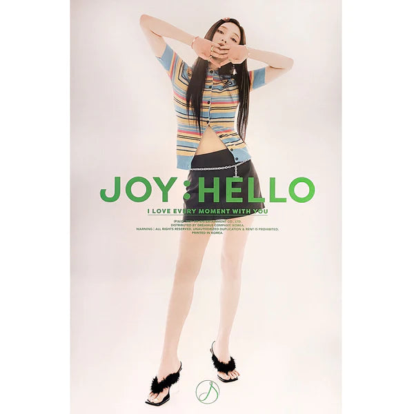 JOY (RED VELVET) - HELLO OFFICIAL POSTER - CONCEPT 2