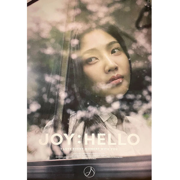 JOY (RED VELVET) - HELLO OFFICIAL POSTER - CONCEPT 3