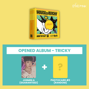 (KOR VER.) XIKERS (싸이커스) 2ND MINI ALBUM - [HOUSE OF TRICKY: How To Play] (TRICKY VER. : OPENED ALBUM)