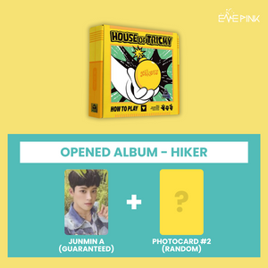 (KOR VER.) XIKERS (싸이커스) 2ND MINI ALBUM - [HOUSE OF TRICKY: How To Play] (HIKER VER. : OPENED ALBUM)