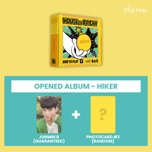 (KOR VER.) XIKERS (싸이커스) 2ND MINI ALBUM - [HOUSE OF TRICKY: How To Play] (HIKER VER. : OPENED ALBUM)