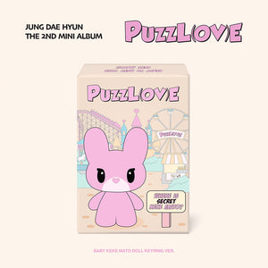 [PRE-ORDER] JUNG DAE HYUN (정대현) 2nd Mini Album - [PUZZL(OV)E] (BABY KEKE MATO DOLL KEYRING VER.)