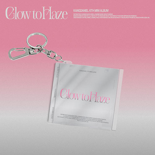 KANG DANIEL (강다니엘) 6TH MINI ALBUM - [Glow to Haze] (MINI CD KEYRING Ver.)