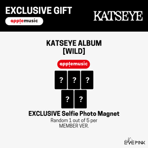 [PRE-ORDER] KATSEYE (캣츠아이) ALBUM - [WILD] (Member Ver. + EXCLUSIVE PHOTOCARD)
