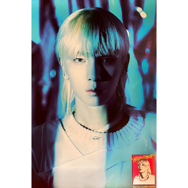 KEY - BAD LOVE (CASSETTE TAPE VER) OFFICIAL POSTER