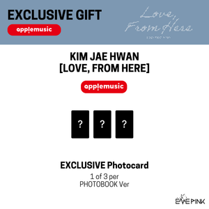 [PRE-ORDER] KIM JAE HWAN (김재환) Single Album - [LOVE, FROM HERE] (+ EXCLUSIVE PHOTOCARD)