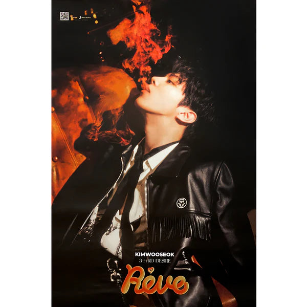 KIM WOO SEOK - DESIRE (REVE) [BOBBIDI VER] OFFICIAL POSTER