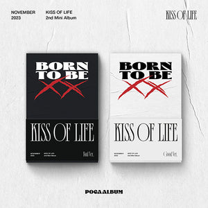 KISS OF LIFE (키스오브라이프) 2ND MINI ALBUM - [BORN TO BE XX] (POCA Ver)