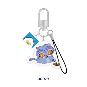 [PRE-ORDER] KPOP Demon Hunters - [OFFICIAL LIGHT STICK KEYRING CHARM]