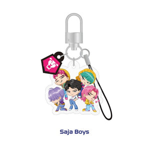 [PRE-ORDER] KPOP Demon Hunters - [OFFICIAL LIGHT STICK KEYRING CHARM]