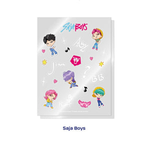 [PRE-ORDER] KPOP Demon Hunters - [OFFICIAL LIGHT STICK DECO STICKER PACK]