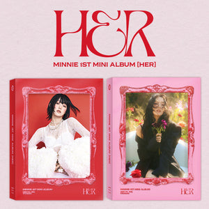 MINNIE (민니 (G)I-DLE) 1ST MINI ALBUM - [HER] (+EXCLUSIVE PHOTOCARD)