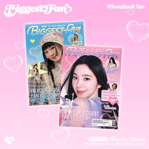 IRENE (아이린) 1st Album - [Biggest Fan] (Photobook Ver.) - EVE PINK K-POP