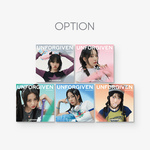 LE SSERAFIM JAPAN ALBUM - [Unforgiven] (Member Edition)